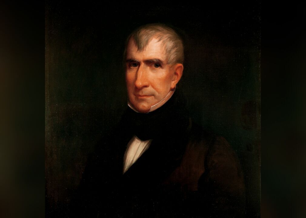 1841: Harrison dies in office